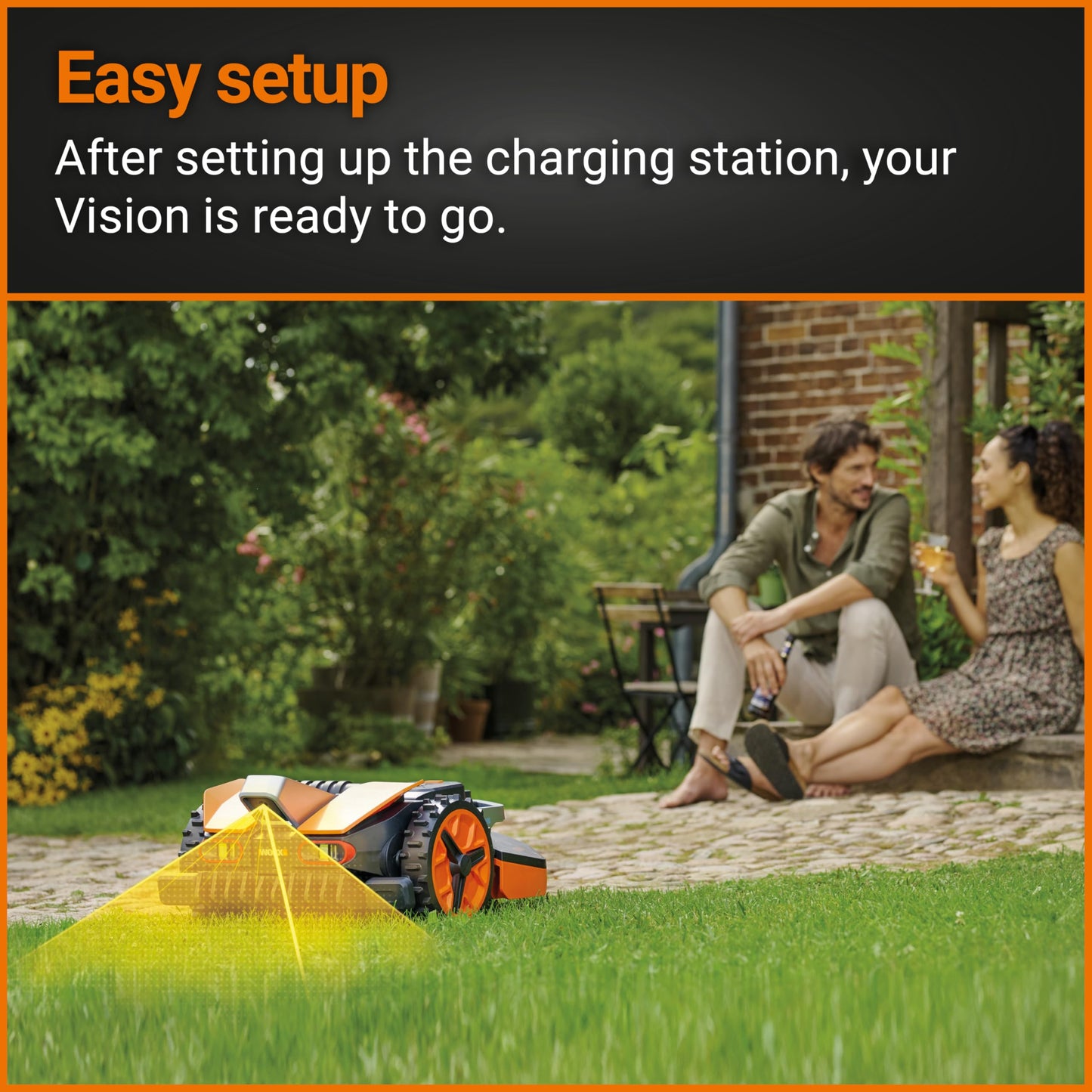 WORX Landroid Vision M800 Robotic Mower WR208E 800M2