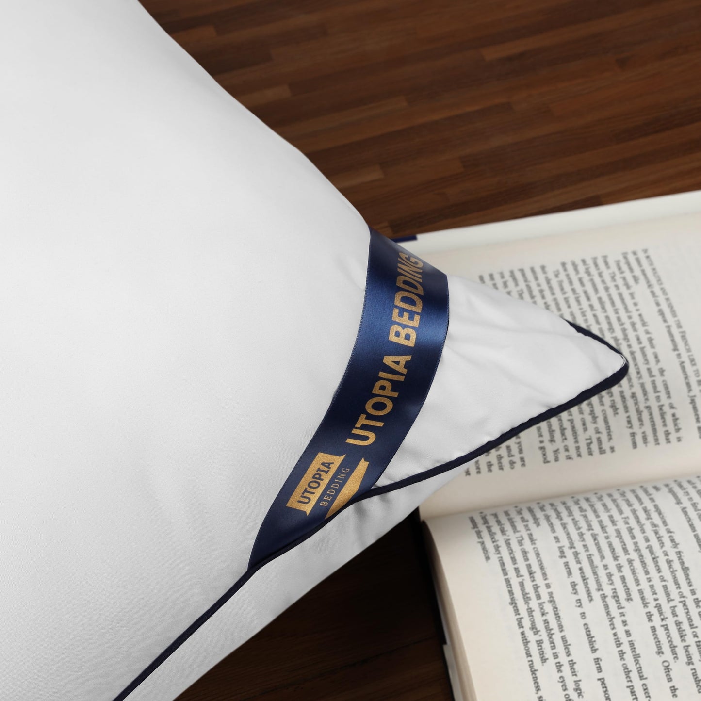 Utopia Bedding Cushion Inner Pads (Pack of 2), 30x50 cm (12 x 20 inches) Cushion Stuffer Inserts, Hollowfibre Piping Pillows (White)