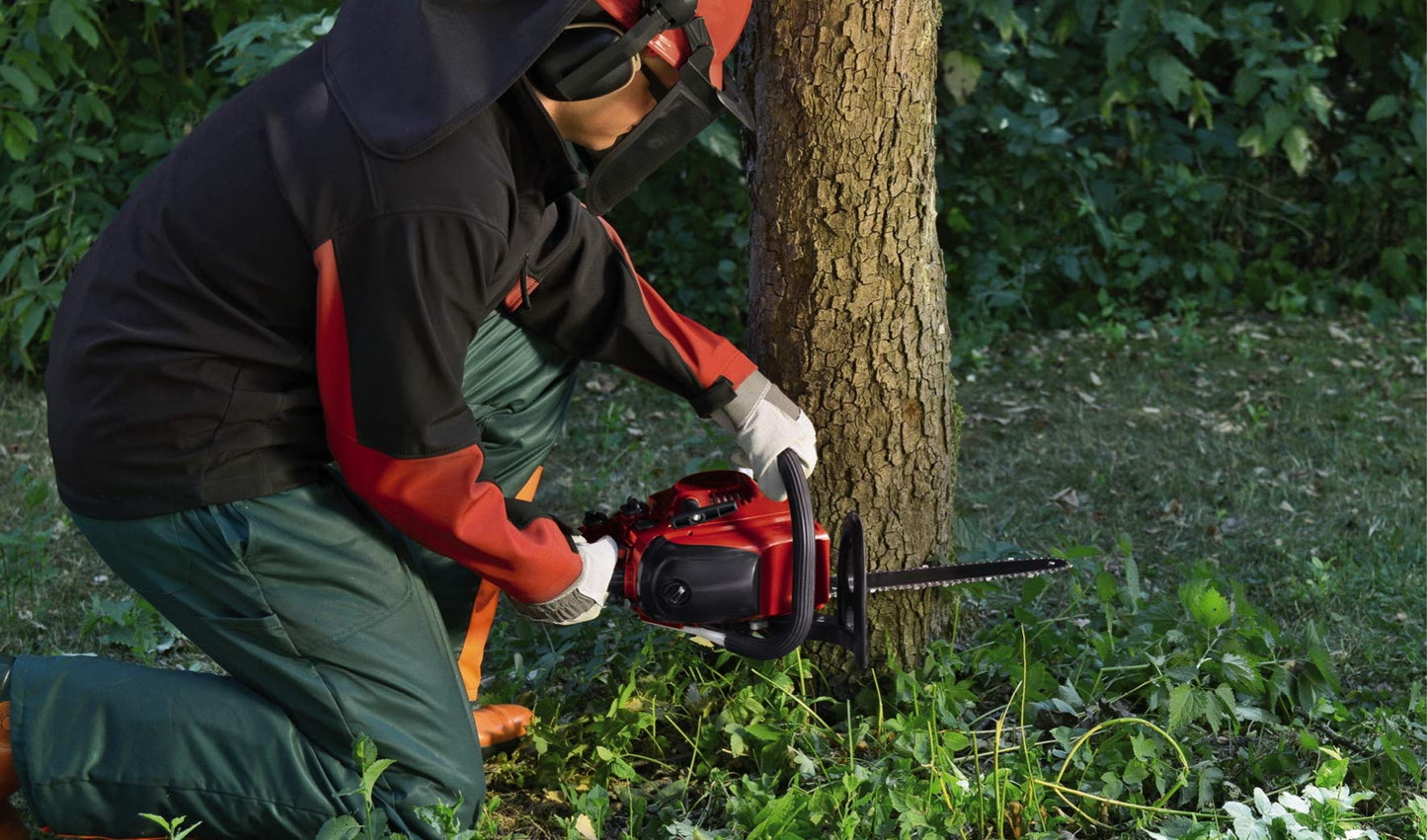 Einhell GC-PC 2040 I Petrol Chainsaw -- 16 Inch (40cm) OREGON Bar and Chain -- Quick and Easy Starting Cordless 2-Stroke Chain Saw Petrol For Effortless Cutting Of Wood, Trees and Branches