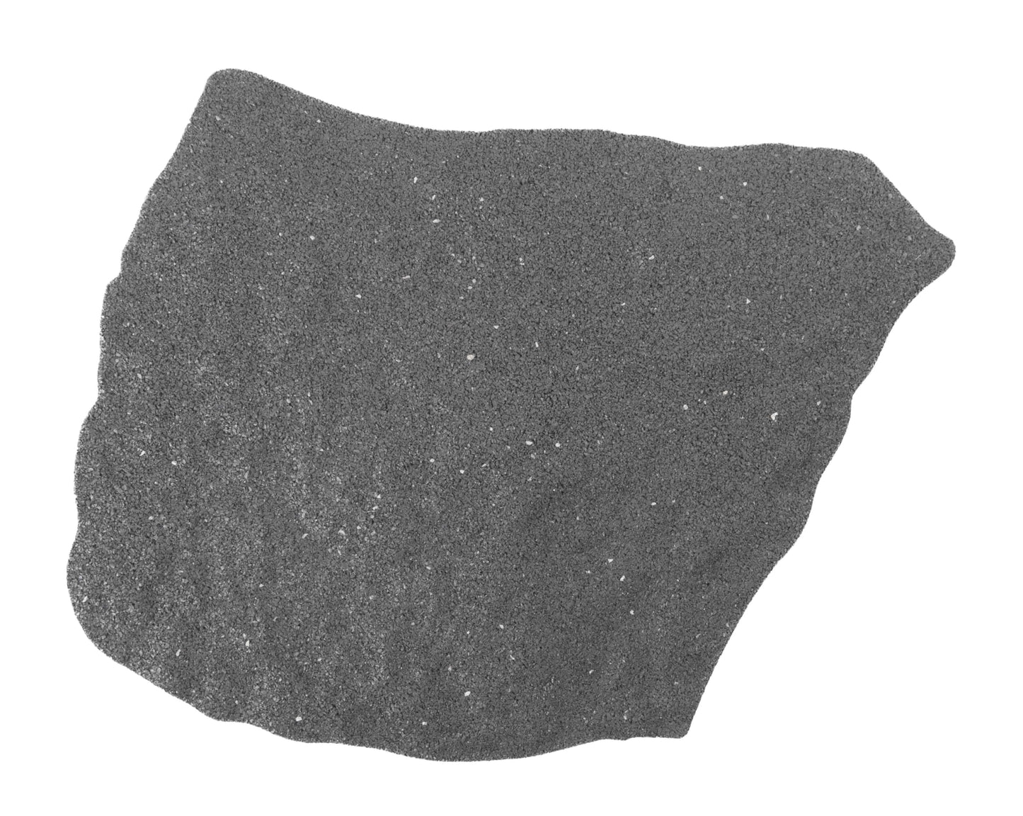 Nicoman Natural B Stone Block Garden Stepping Stone Recycled Rubber Steps Hard Wearing Heavy Duty Outdoor Pathway Tiles - (Grey, Set of 4)