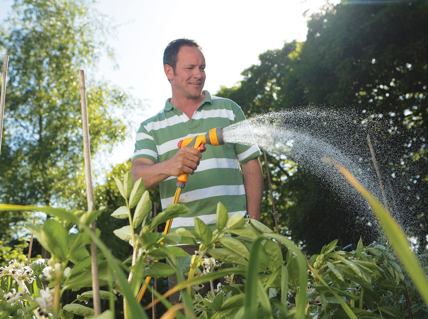 HOZELOCK - Aquastop Hose Connector ø 12.5mm - 15mm (1/2"- 5/8") : Aquastop, End of Hose Connector, Fits Quickly and Easily, Stops Water: Watertight [2185P9000], Grey, Orange, Red