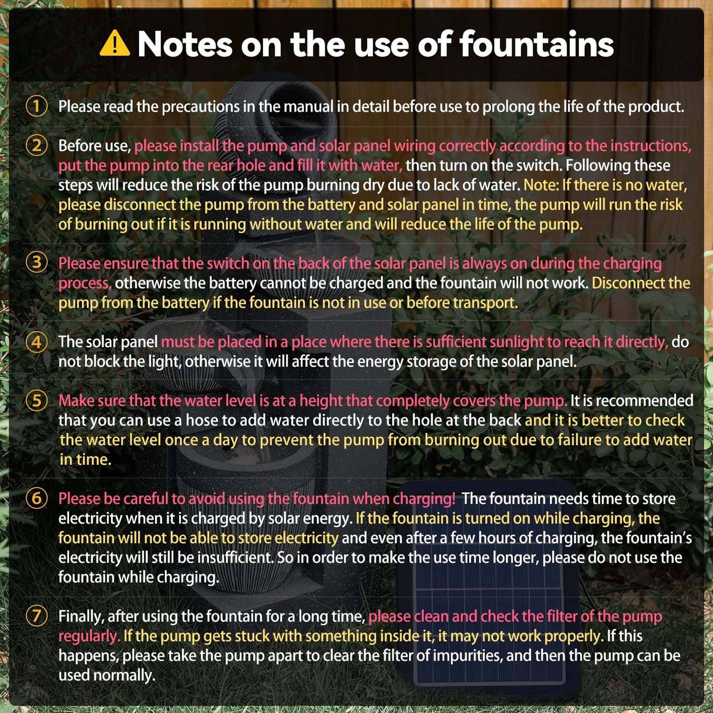 BTGGG Solar Powered Garden Water Feature Indoor/Outdoor Fountain Meditating Buddha Water Fountain Yard Garden Water Feature with LED Light Statues Patio Decoration