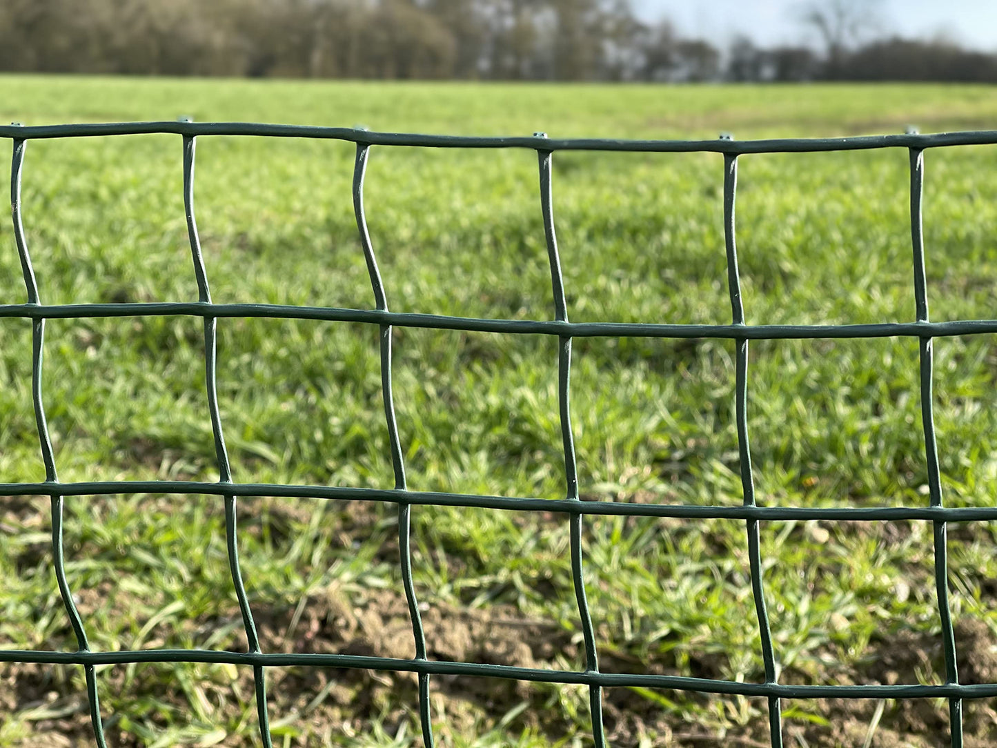 Suregreen Plastic Mesh Fencing | 1m x 5m | 50mm Holes | Green | Plastic Garden Fencing Mesh, Netting For Garden Fences, Plant Support, Tree Guards, Mesh For Climbing Plants, Vegetables, Pets
