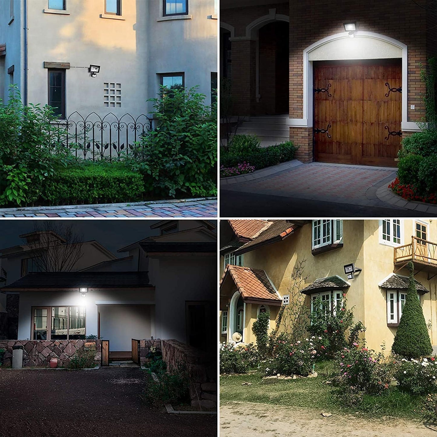 MEIKEE Security Lights with Motion Sensor 25W PIR Light Super Bright 2100 Lumen LED Sensor Flood Lights Outdoor IP66 Waterproof Daylight White Wall Light Perfect for Garage Garden Forecourt Hallway