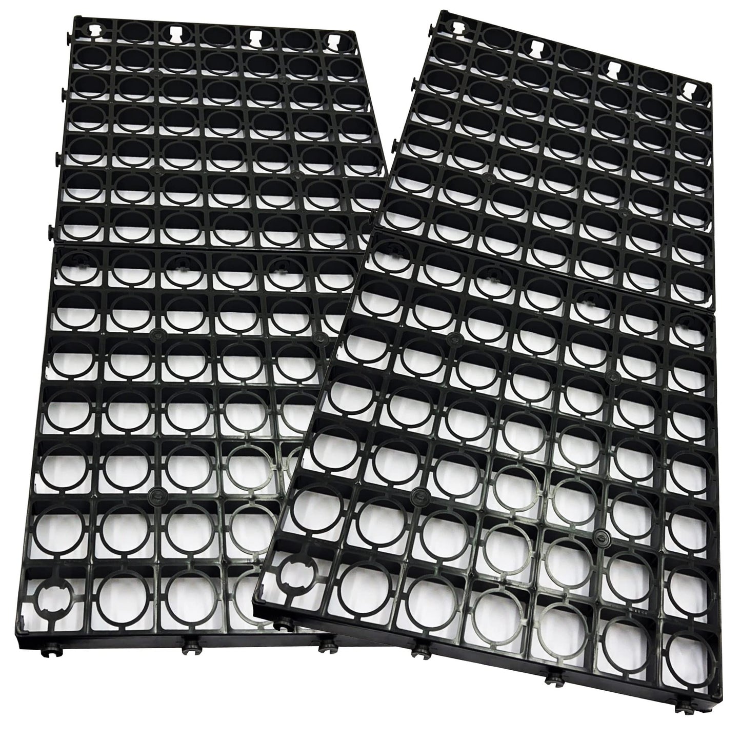 Plastic Paving Driveway Grid For Turf Grass Lawn Shed Greenhouse Base Path Paver Gravel Protector Drainage Mat (24 Grids)