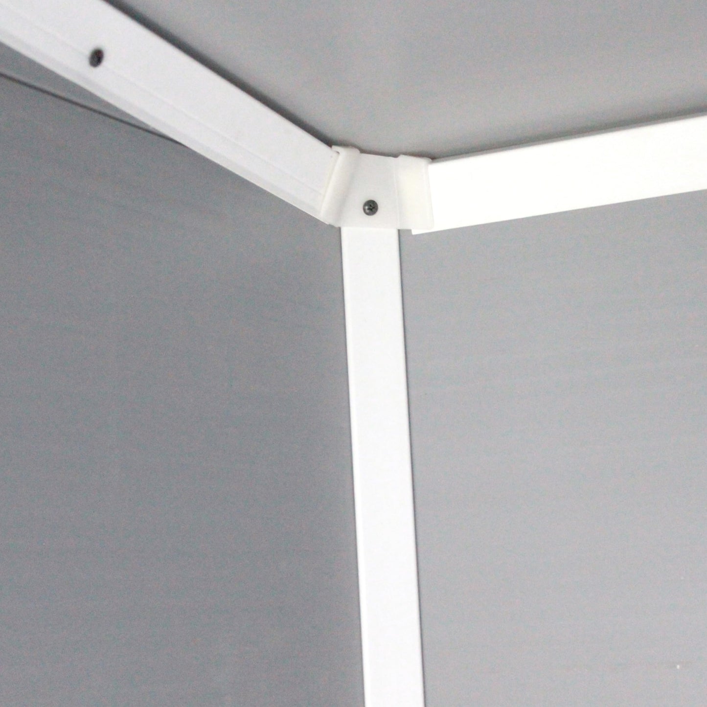 Panana Plastic Garden Storage Outdoo Shed House, Grey, 5X2.6FT