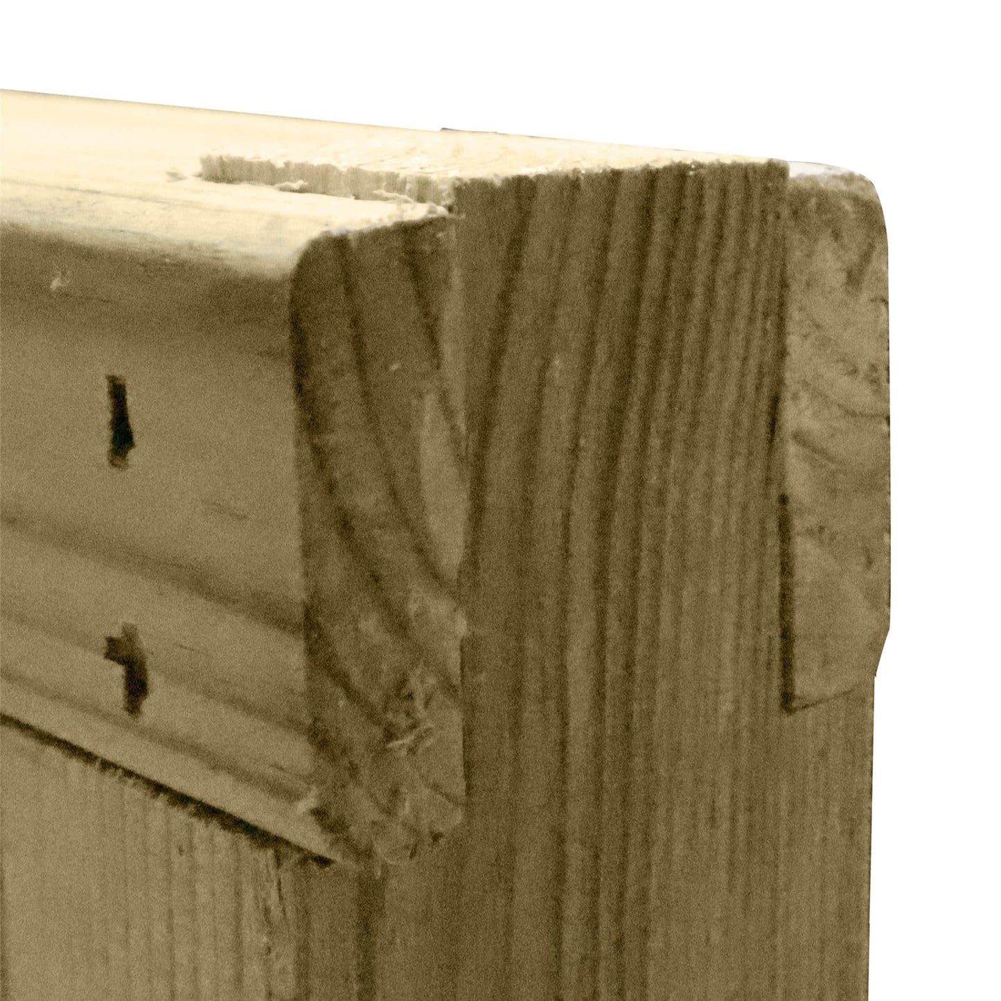 Chunky Urban Square Heavy Duty Framed Wooden Trellis (45mm Thick) Width: 6ft (183cm) x Height: 3ft (90cm) Decorative Fence Panel Topper/Garden Divider/Wall Art/Plant Vine Clingin Grower