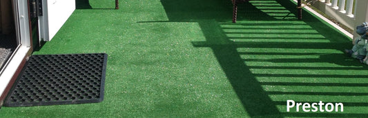 3m x 4m | Preston 6mm Pile Height Artificial Grass | Choose from 47 Sizes | Cheap Natural & Realistic Looking Astro Garden Lawn | High Density Fake Turf
