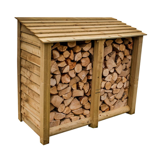 The Garden Supplies Centre Large Log Store, Pressure Treated
