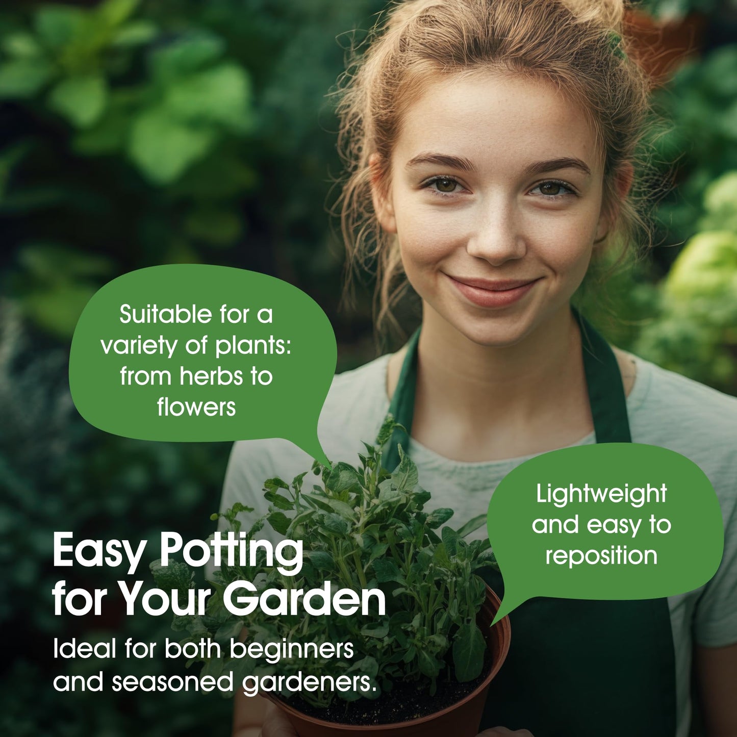 WHITEFURZE 12.7CM GARDEN POT - TERRACOTTA SET OF 5