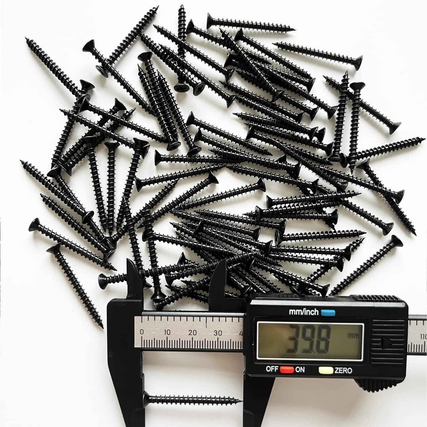 100 Pcs Composite Decking Clips, WPC Decking Clips, 6mm WPC T Clips Hidden Fasteners/Plastic Fixings, Fastener Board Clip with Black Screws