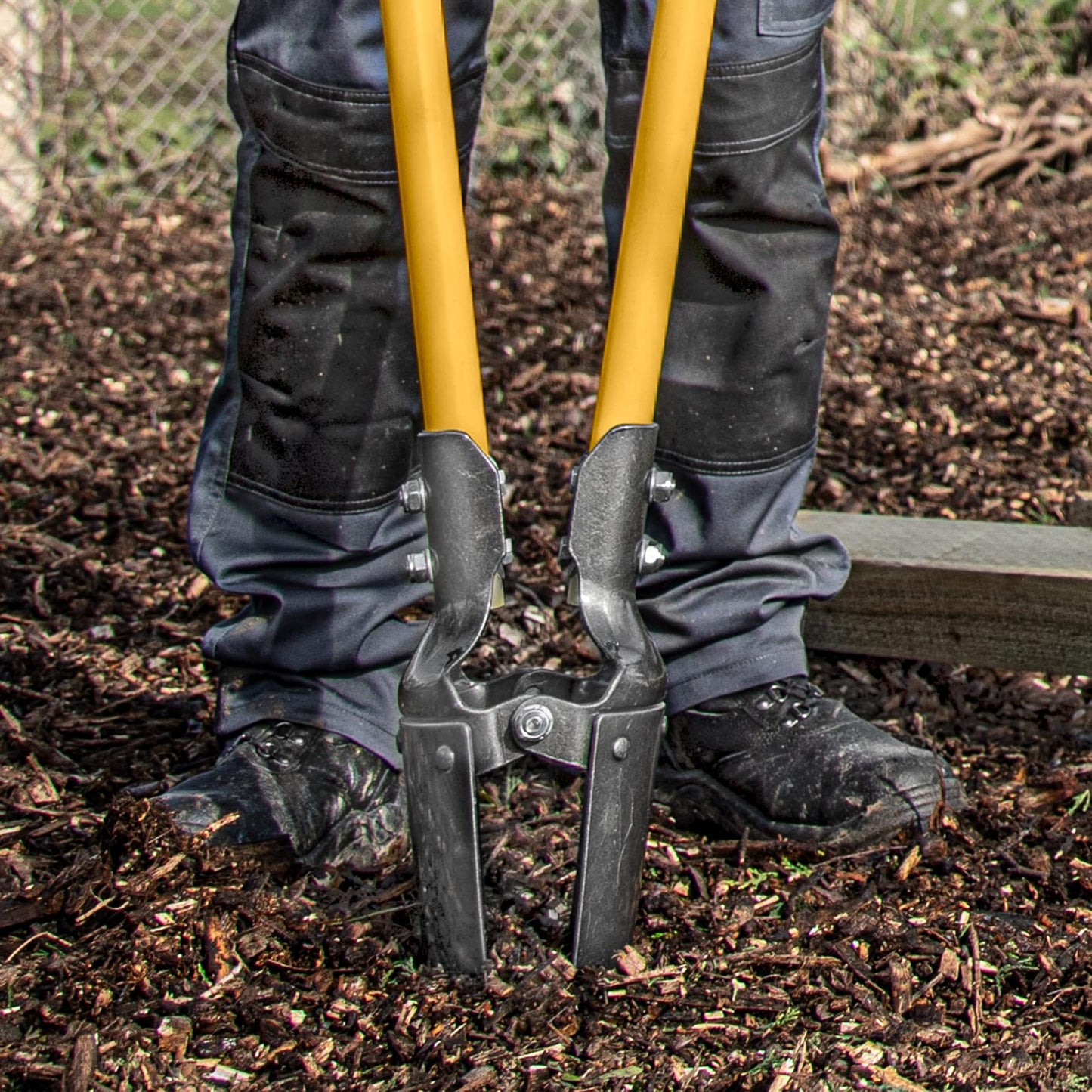 Roughneck ROU68250 Traditional Pattern Post Hole Digger, Multi Colour