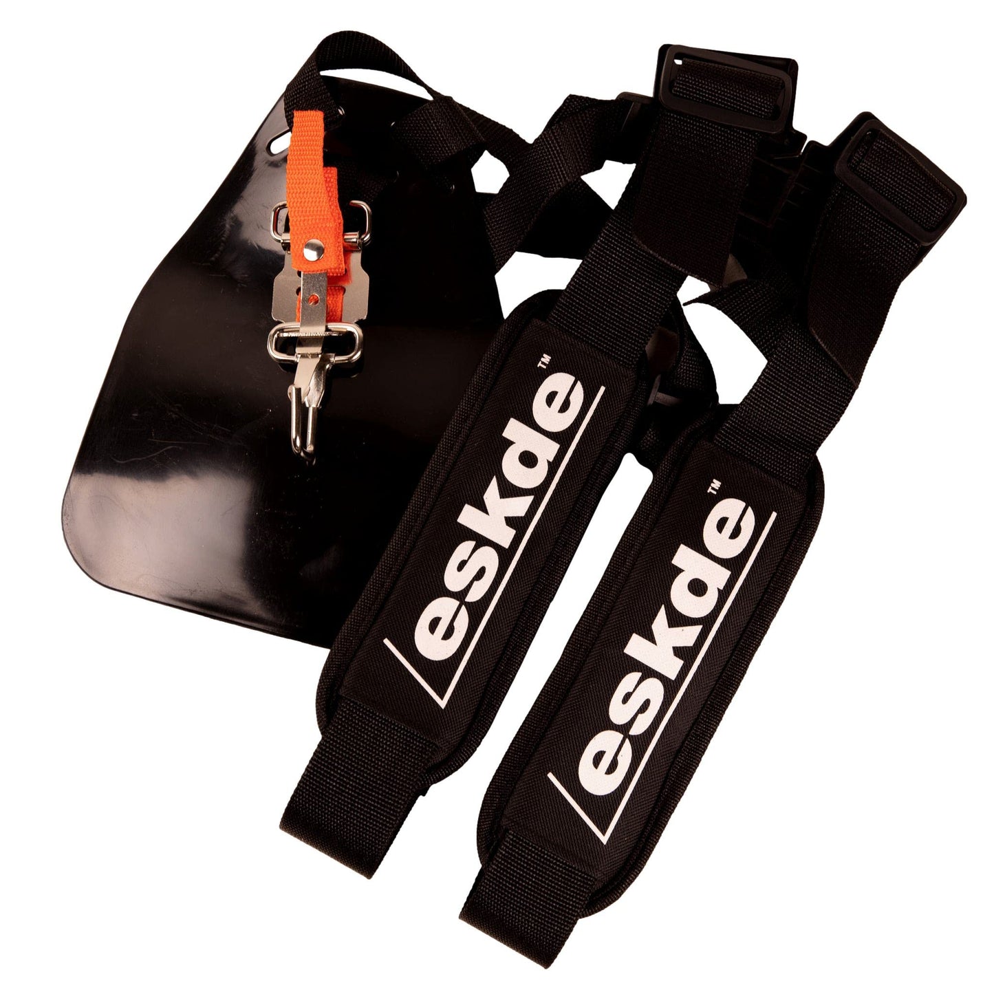 eSkde 52cc Petrol Garden Brush Cutter Strimmer Line Trimmer Kit 2 Stroke Petrol 2 in 1 Kit BC52-S23