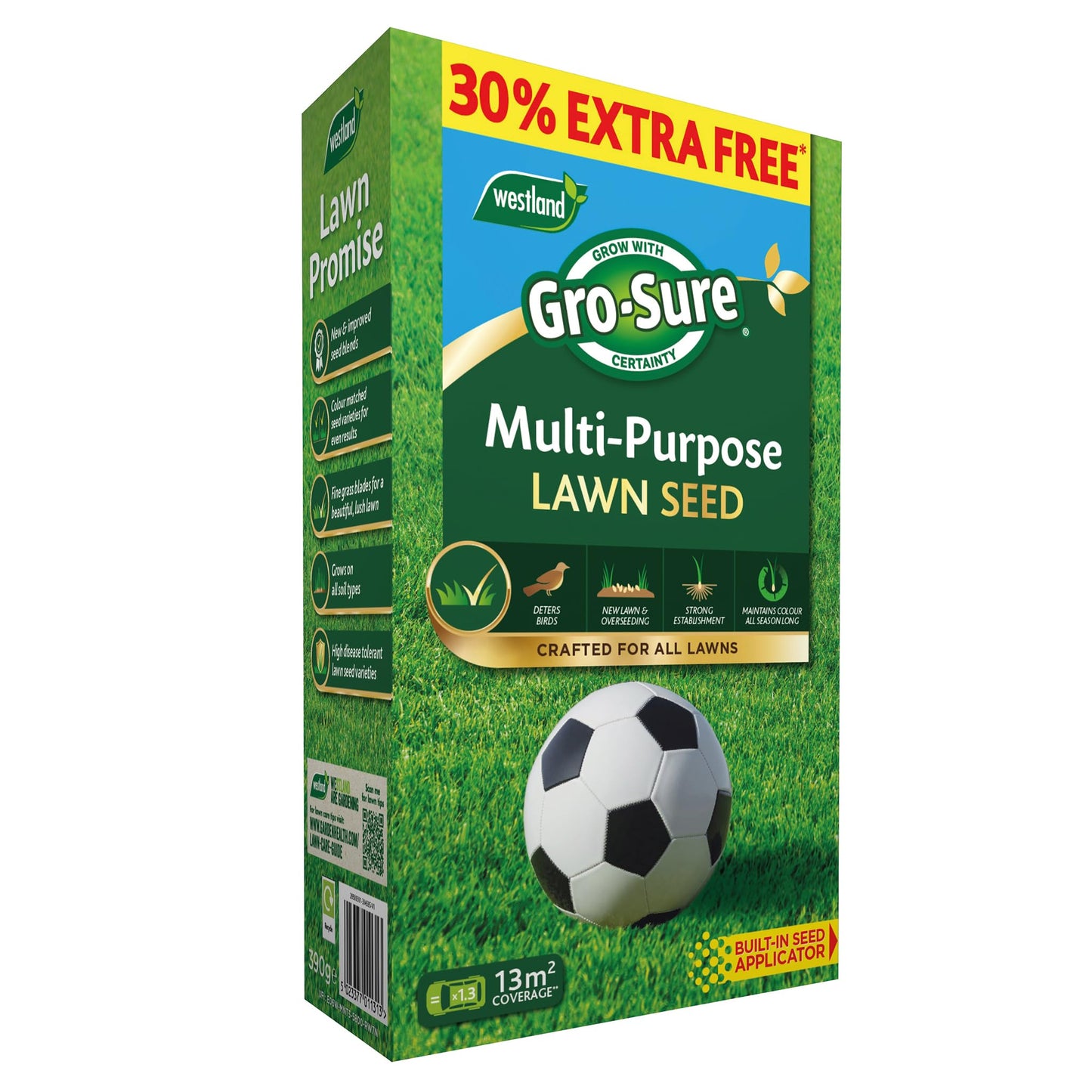 GRO-Sure Multi Purpose Lawn Seed Box 10sq.m - 30% EF