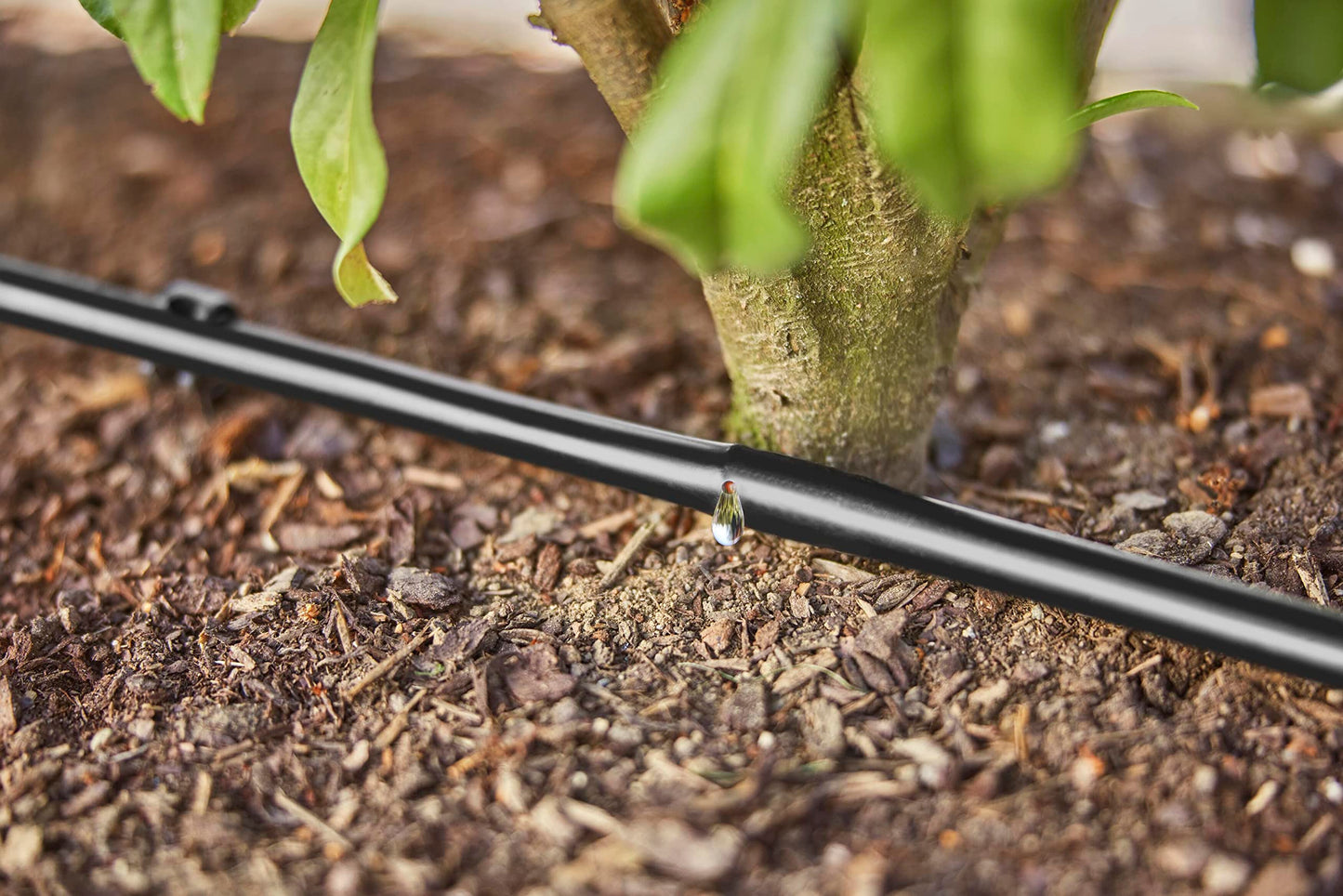 Gardena Micro-Drip-System Drip Irrigation Set Hedges/Bushes (25 m): Starter set, ready to use, water-saving irrigation system, simple & flexible connection technology (13500-20)