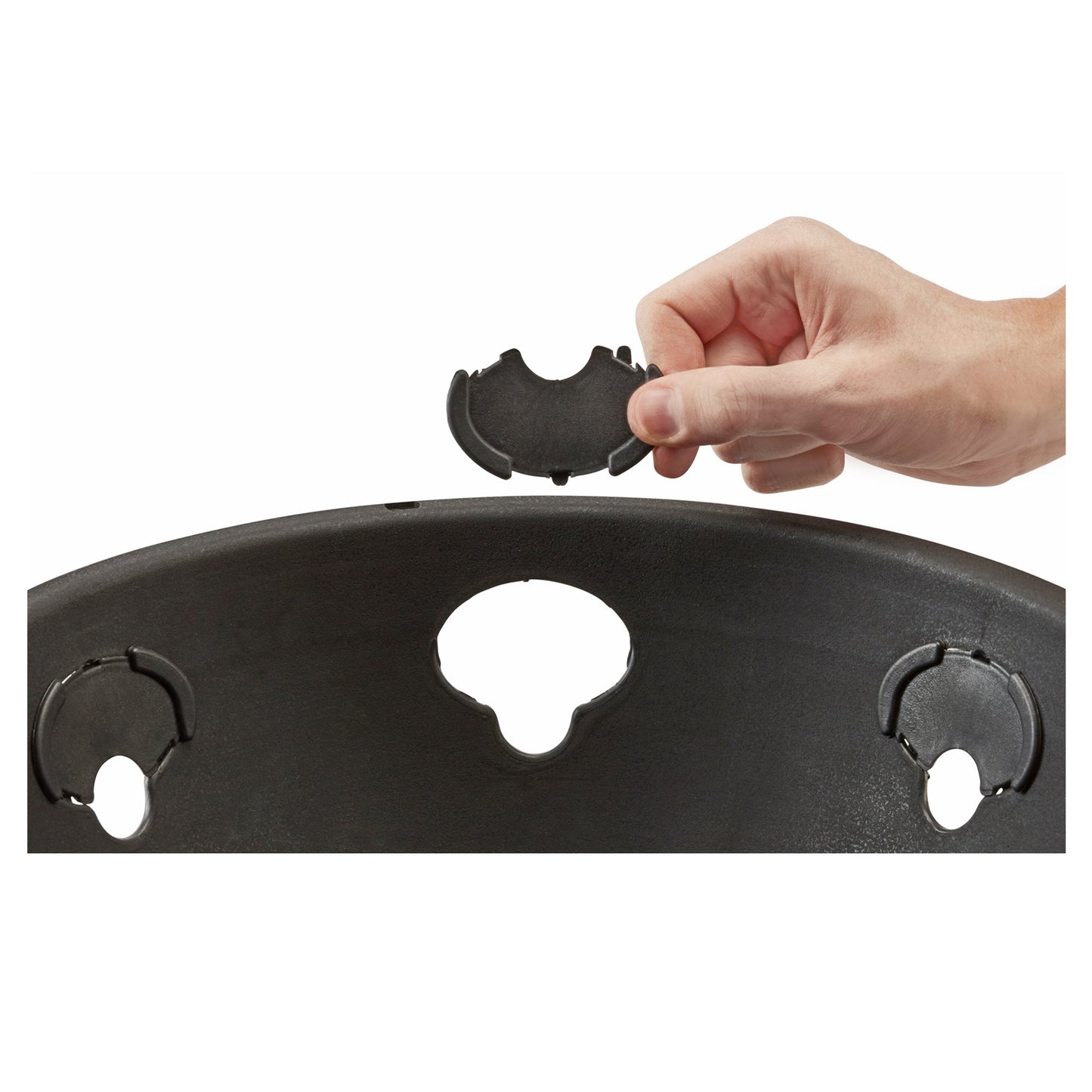 Thompson & Morgan Bloomaround Hanging Basket Garden Planter Plant Container with Water Reservoir for Flowers, Vegetables and Fruits from (30cm, 8 Pack)