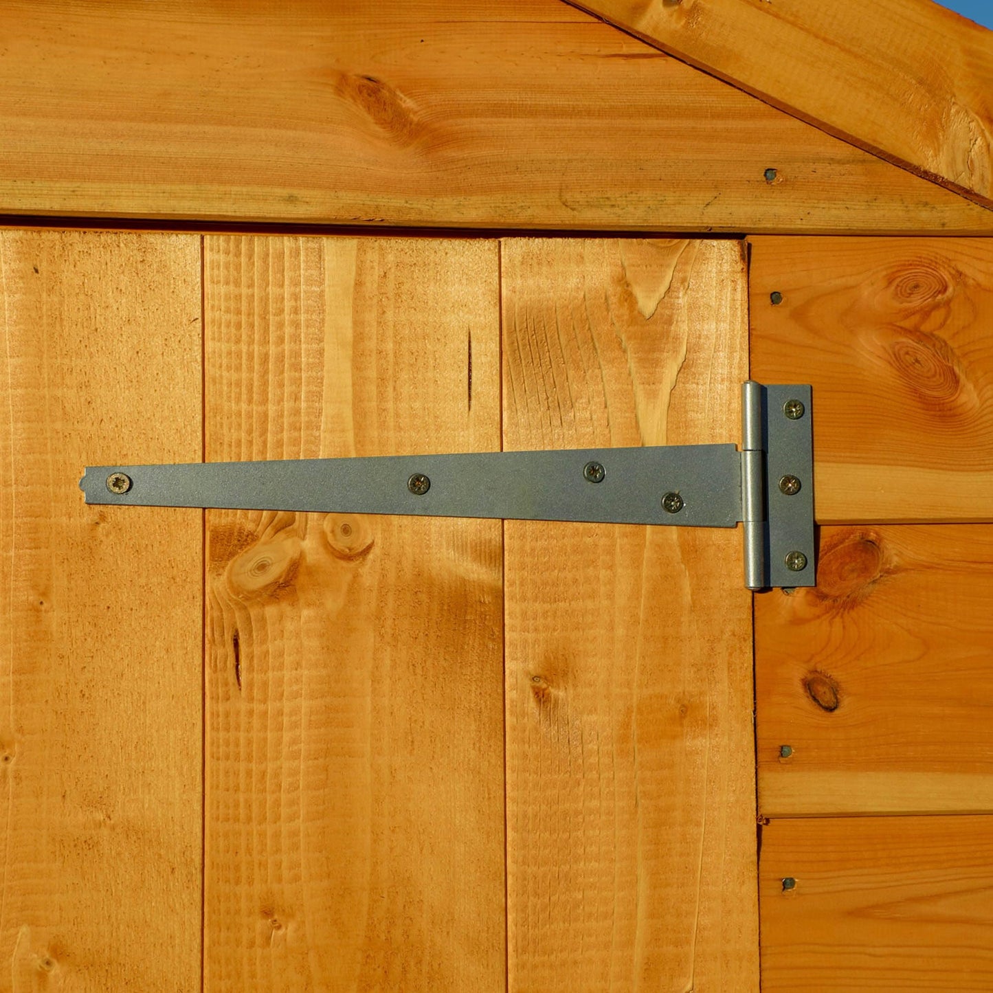 Waltons 8x6 Wooden Garden Shed | Shiplap Apex Roof Outdoor Storage Shed with Windows & Single Door | Tongue & Groove Timber | 8ft x 6ft Weatherproof Shed with Felt & Fixings