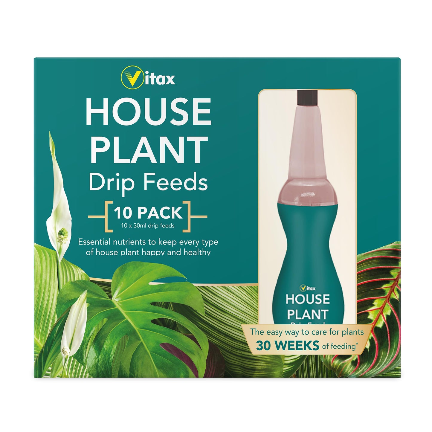 Vitax House Plant Drip Feed 10 Pack