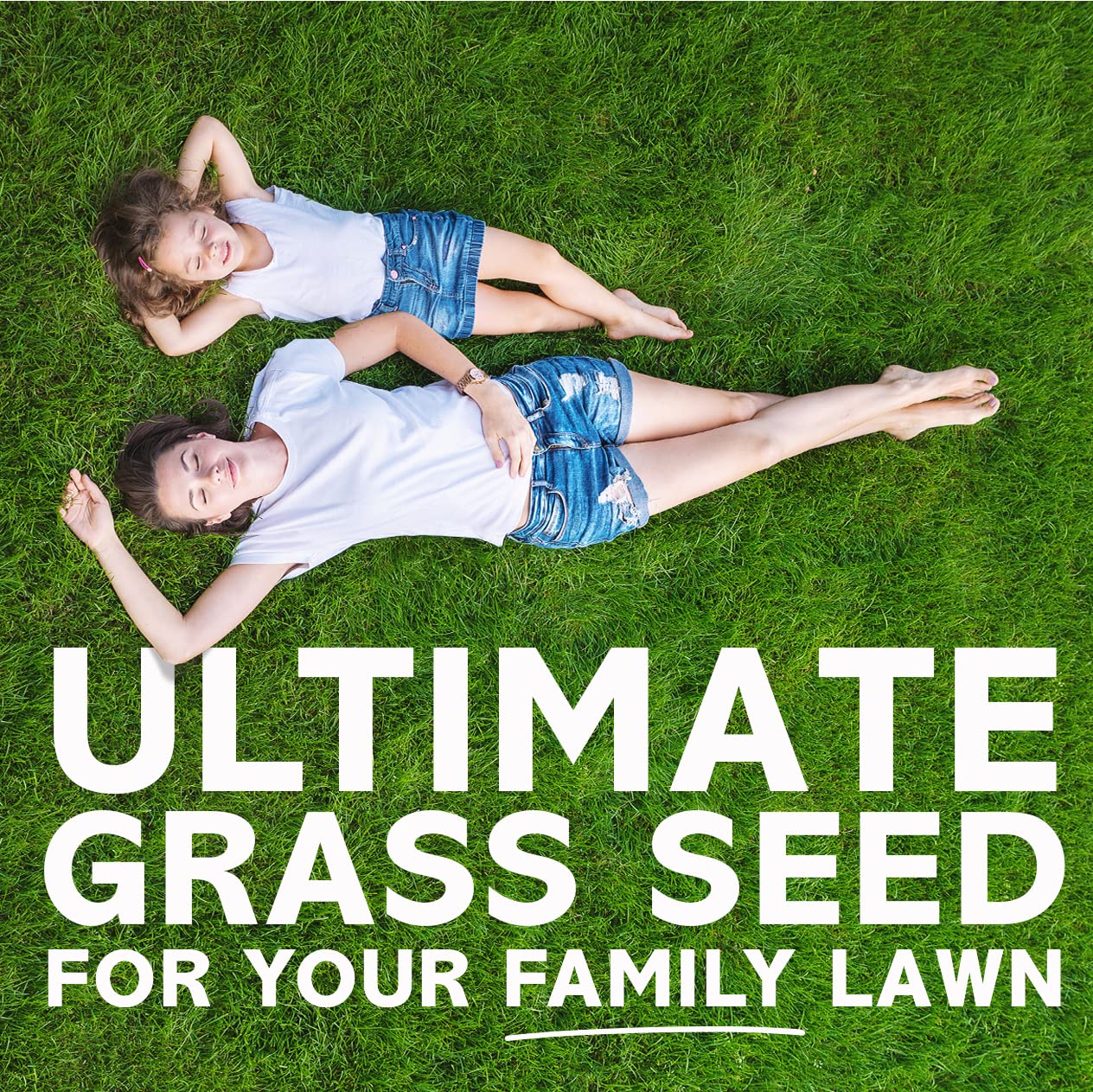Fast Lawn Grass Seed, 1kg (up to 60sqm) Premium Quality Fast Growing Grass Seeds. Tailored for UK Climate. Hardwearing Lawn Seed Perfect for New Lawns, Overseeding & Patch Repair. DEFRA Approved