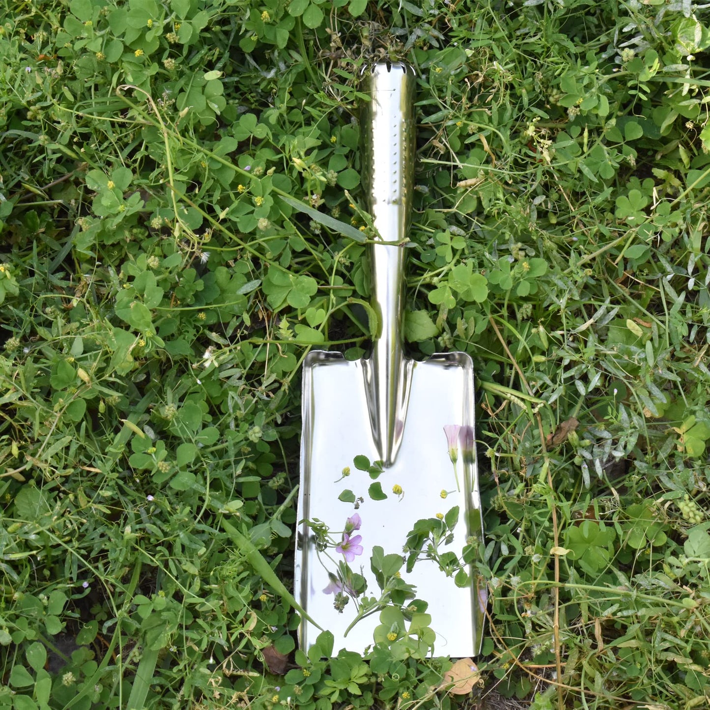 Garden Trowel Hand Shovel for Gardening, Mini Hand Trowel Garden Tool, Stainless Steel Gardening Hand Tools, Small Spade Shovel for Planting Transplanting Weeding Moving and Smoothing Digging (3)
