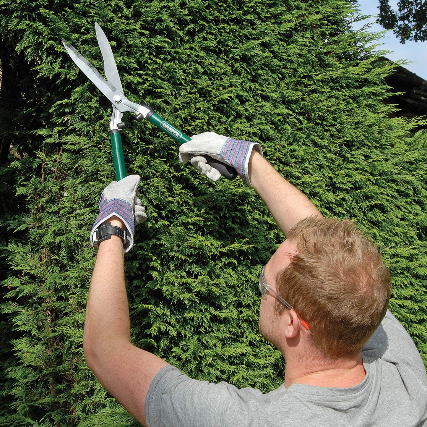 Draper Garden Tools Set - 3 Piece | Lopper, Shears and Secateur | Gardening Hand Tools Set |Cutter Prunner| High Comfort Soft Grip | 28210