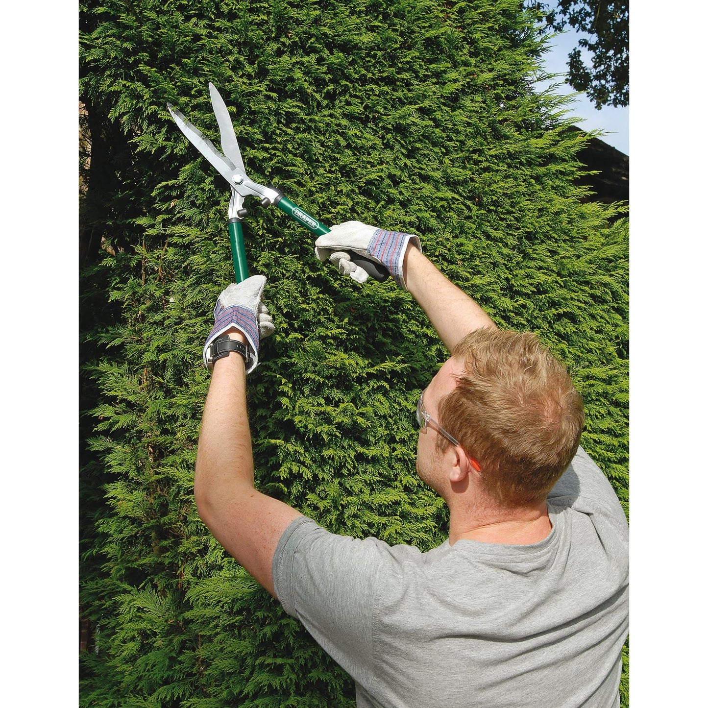 Draper Garden Tools Set - 3 Piece | Lopper, Shears and Secateur | Gardening Hand Tools Set |Cutter Prunner| High Comfort Soft Grip | 28210