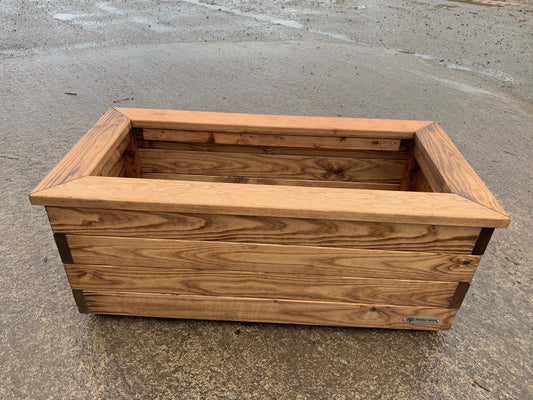 Simply Wood PREM Trough Wooden Garden Planter – XL