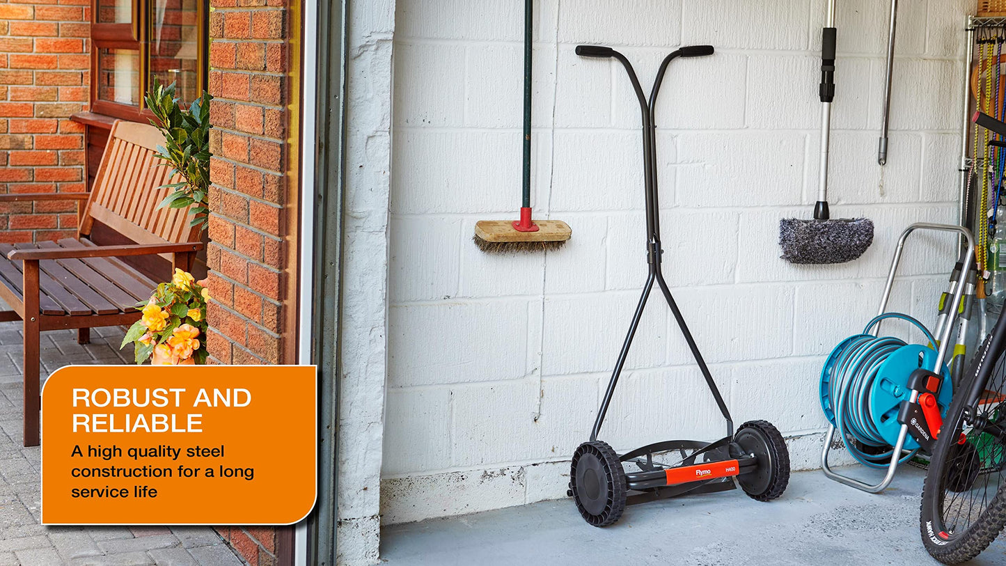 Flymo H400 Push Powered Cylinder Lawn Mower