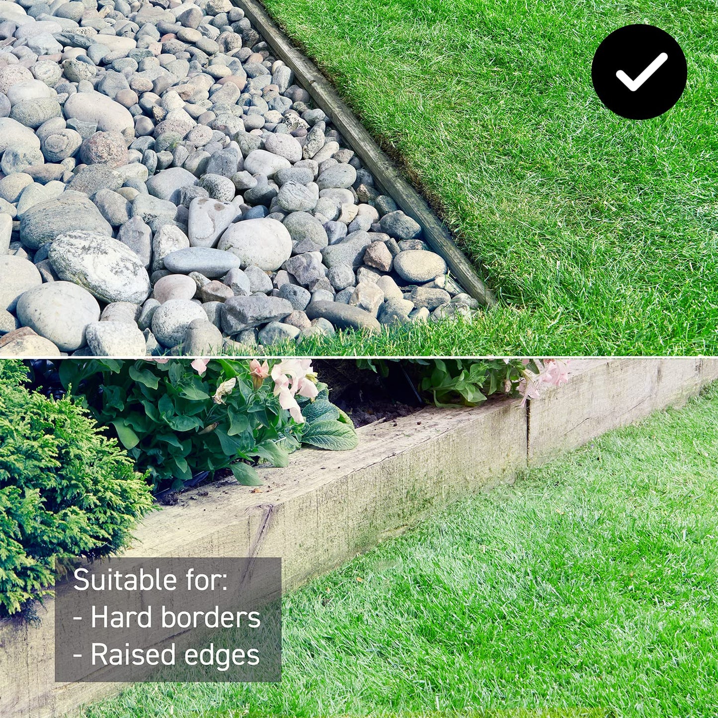 LawnMaster OcuMow® 16 Drop and Mow Robot Lawnmower with MX 24V 4.0Ah lithium battery and fast charger. No Boundary Wire, App or Outdoor Power Socket needed. For small to medium lawns up to 100m2.