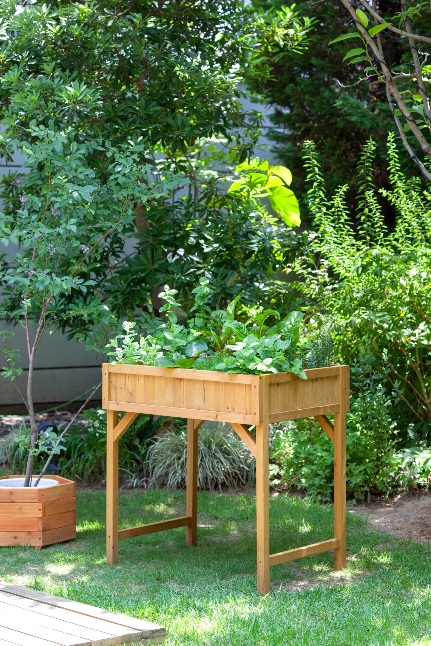 VegTrug 8 Pocket Herb Planter Natural, 78x58x80 cm