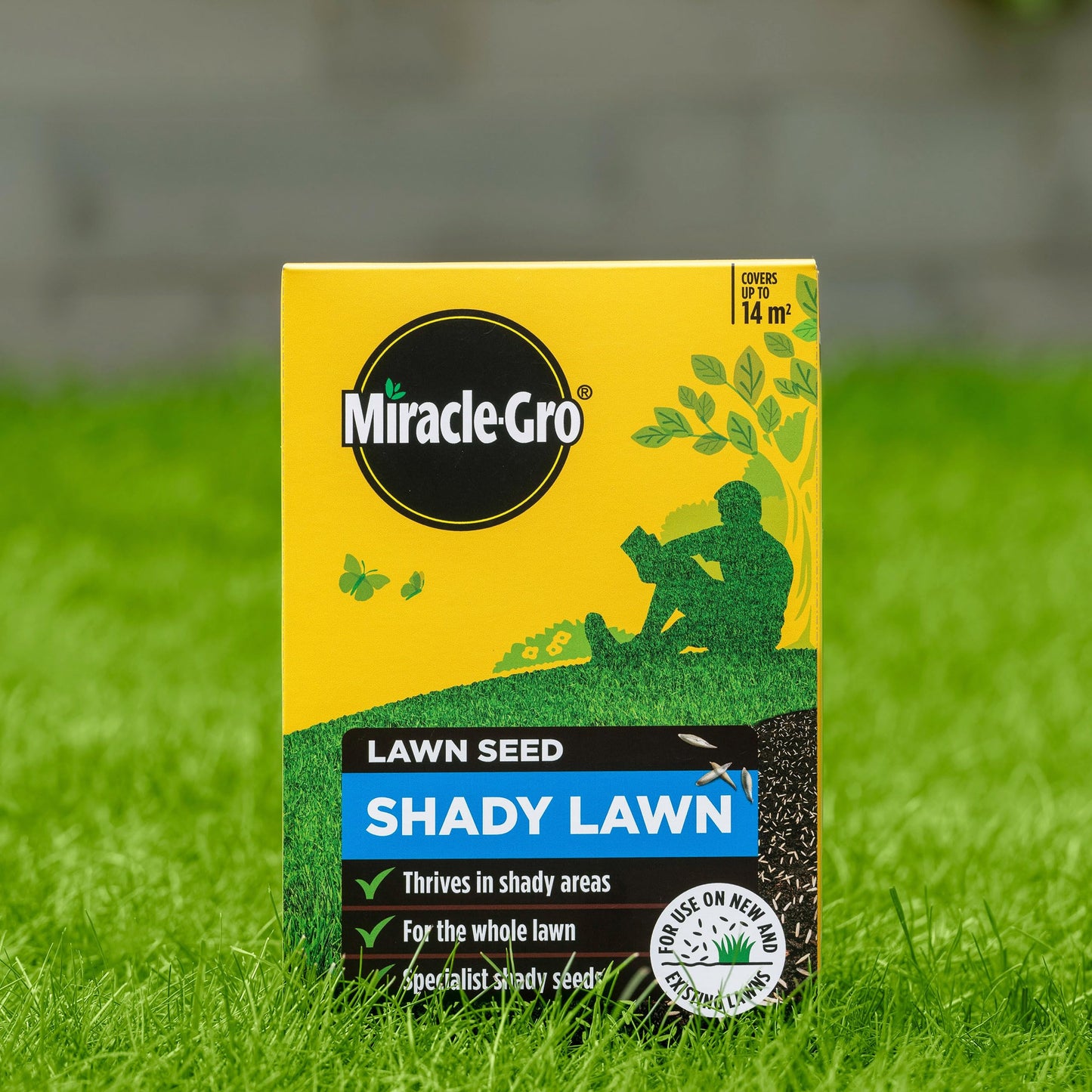 Miracle-Gro EverGreen Shady Lawn Seed 420 g - 14 m2