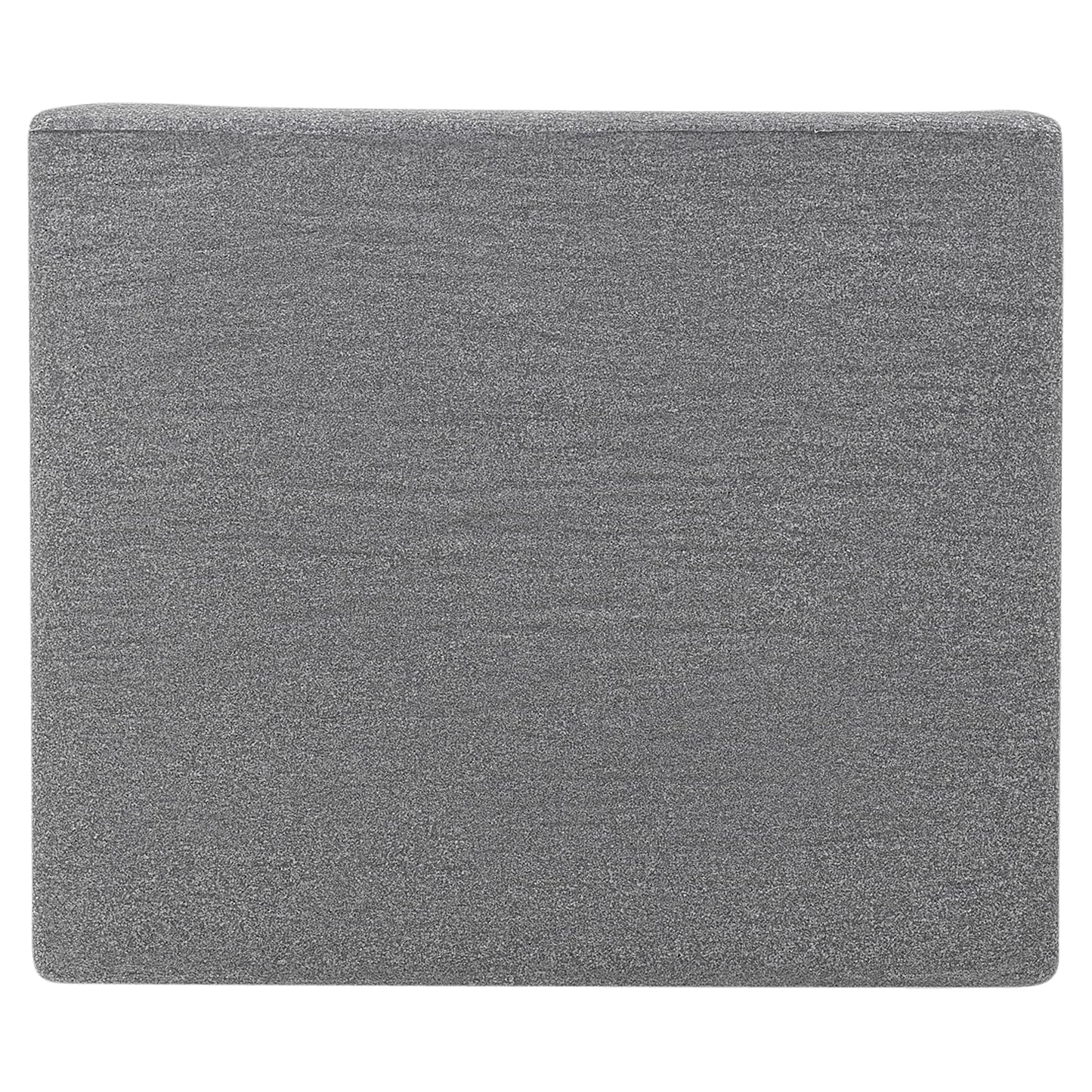 URBNLIVING Stone Effect Flower Planter 20cm Cube Plant Pot Indoor Outdoor (Charcoal)