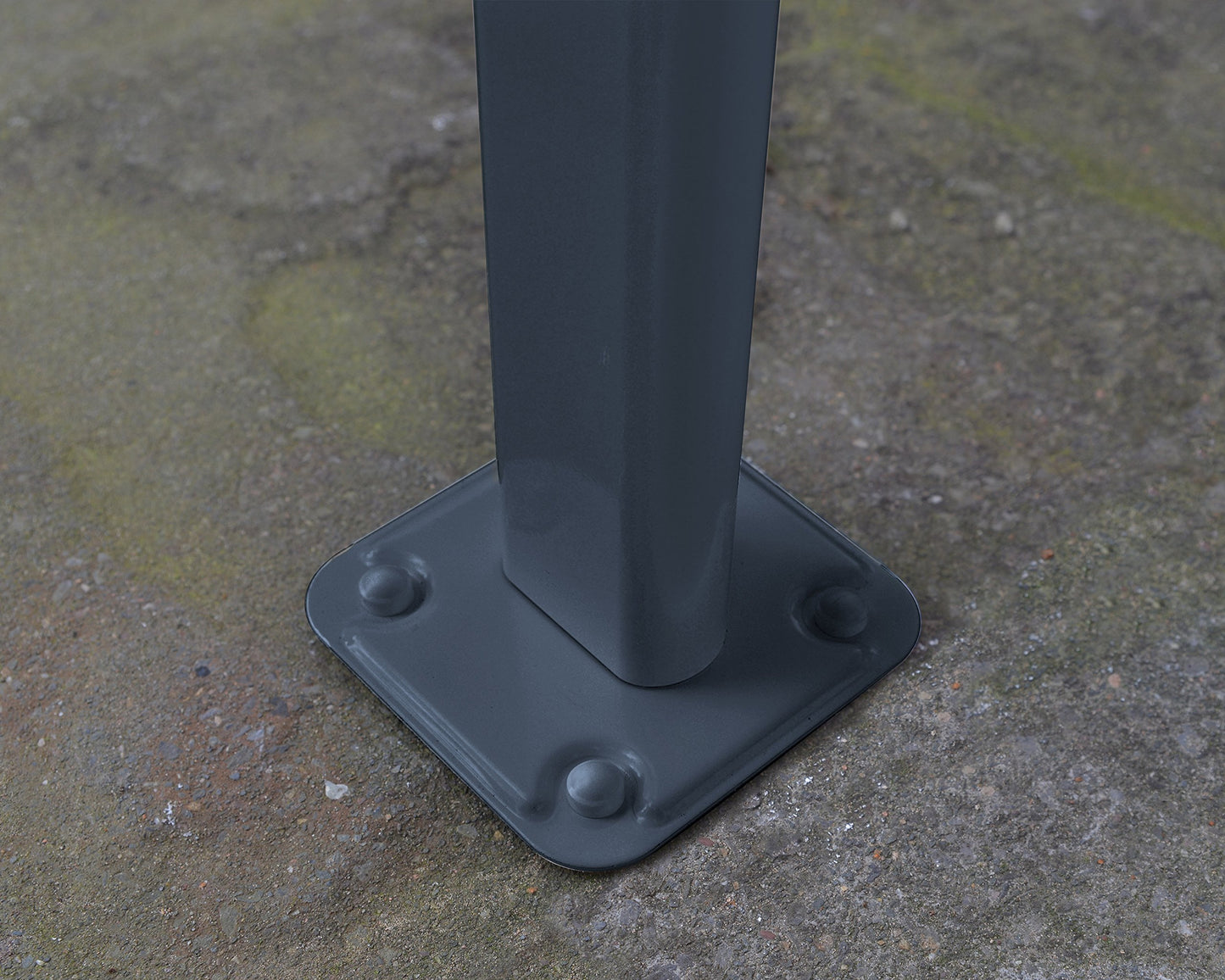 Palram Canopia Sierra Patio Veranda 3x4.25 Garden Canopy - Aluminum Lean to Pergola (3x4.25, Grey)