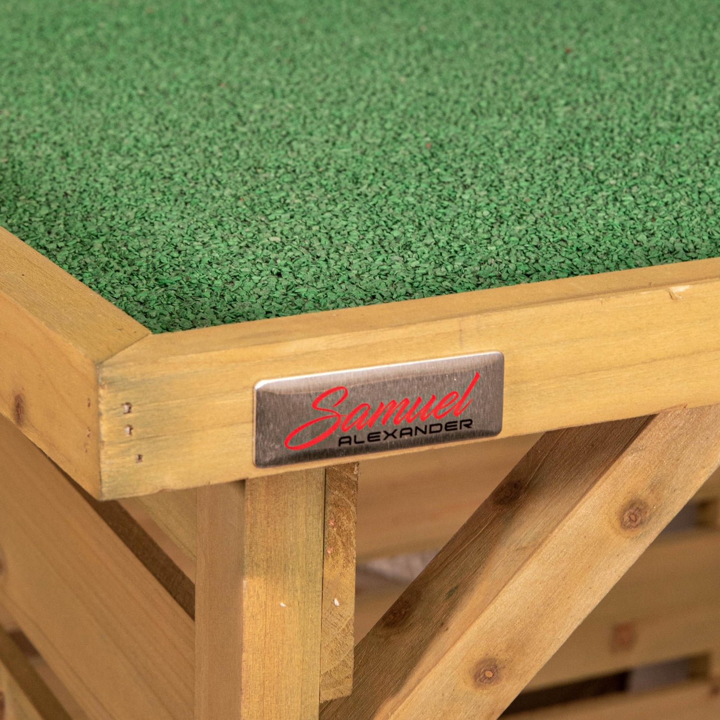 Samuel ALEXANDER 123cm x 115cm Large Wooden Outdoor Garden Patio Log Store Shed