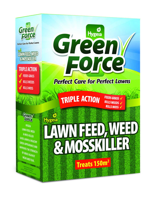 Greenforce P21028A Fertilizer Weed Moss Killer, Greens Lawn, Grey, 26.5 cm*16.0 cm*8.0 cm (Package may vary)