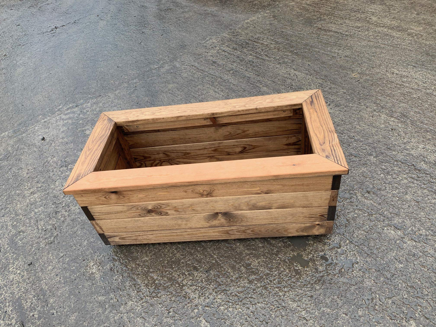 Simply Wood PREM Trough Wooden Garden Planter – XL