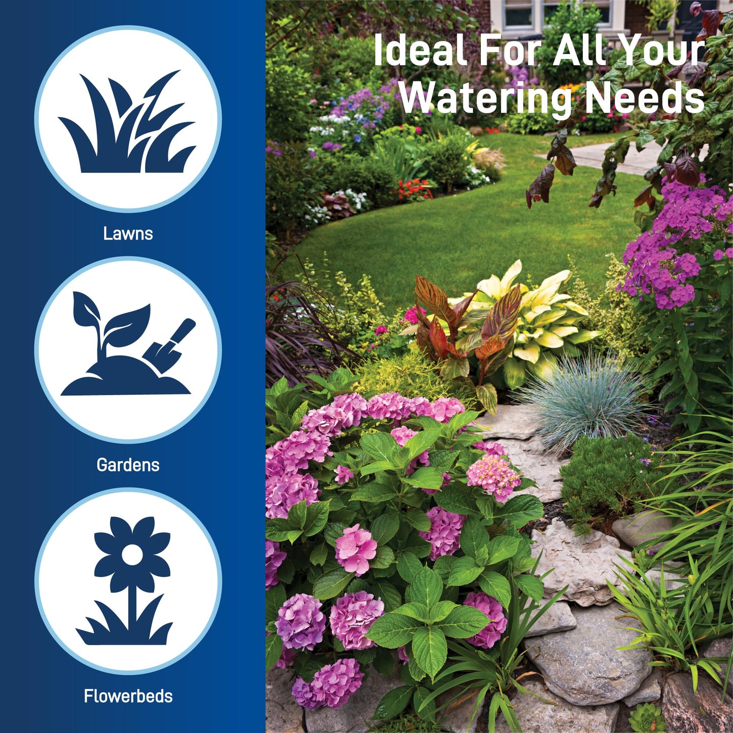 Orbit 50021 Sprinkler Kit, Blue, Black