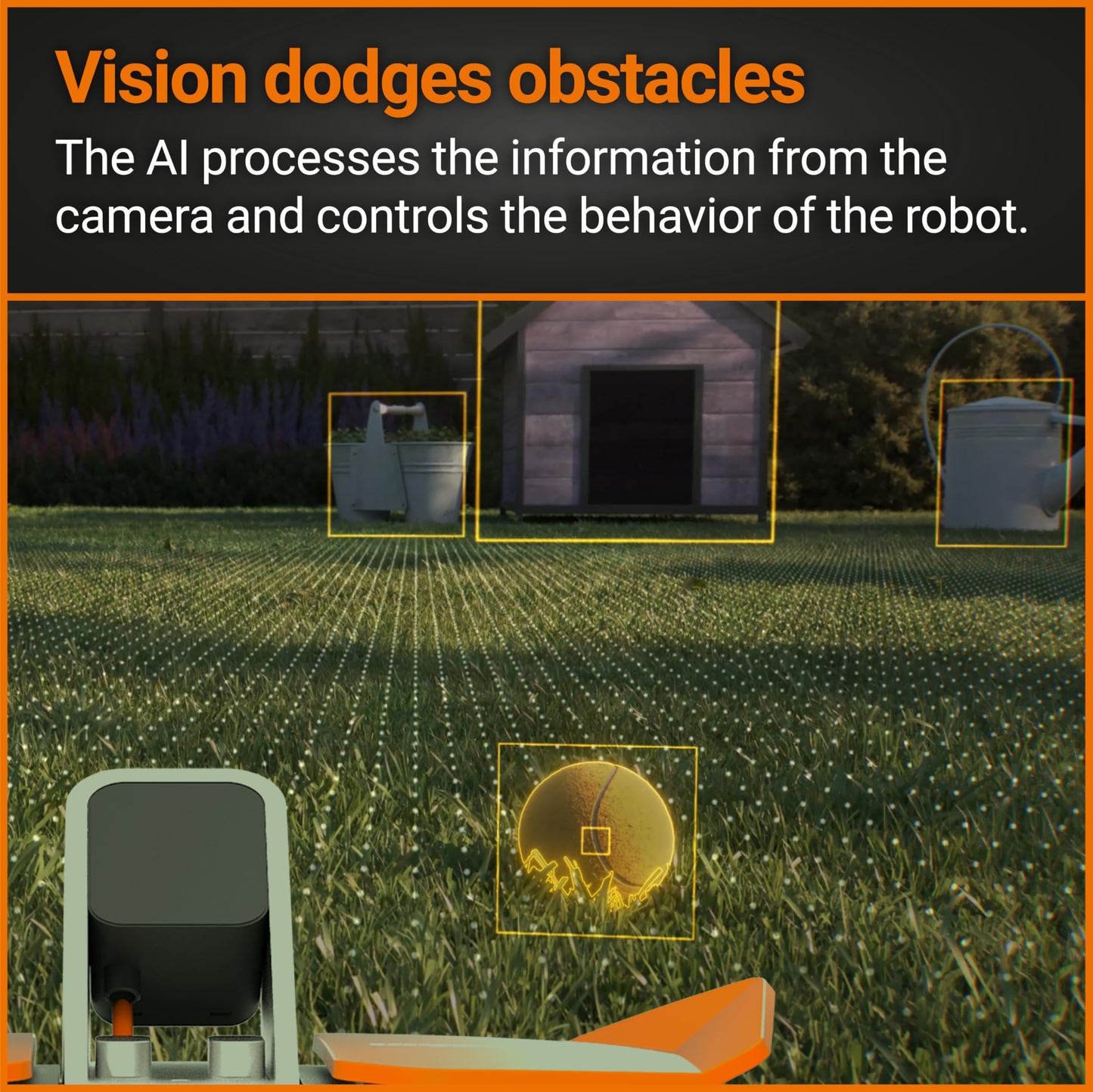WORX Landroid Vision M800 Robotic Mower WR208E 800M2