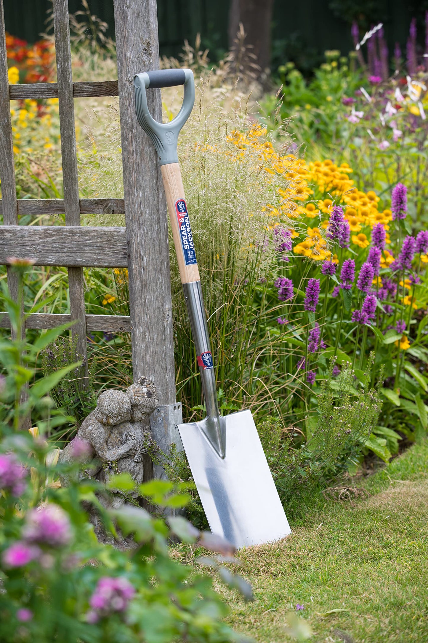 Spear & Jackson 1160SP Neverbend Stainless Digging Spade, Blue