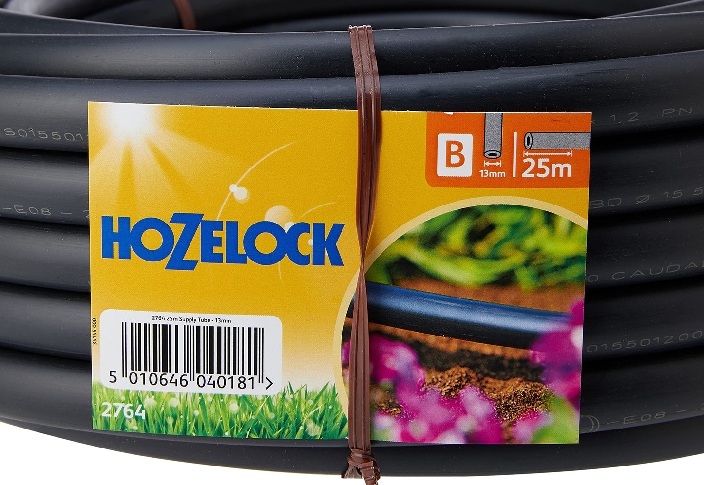 Hozelock LPDE Supply Hose for Irrigation system only, 25 m x 13 mm [2764R0000]