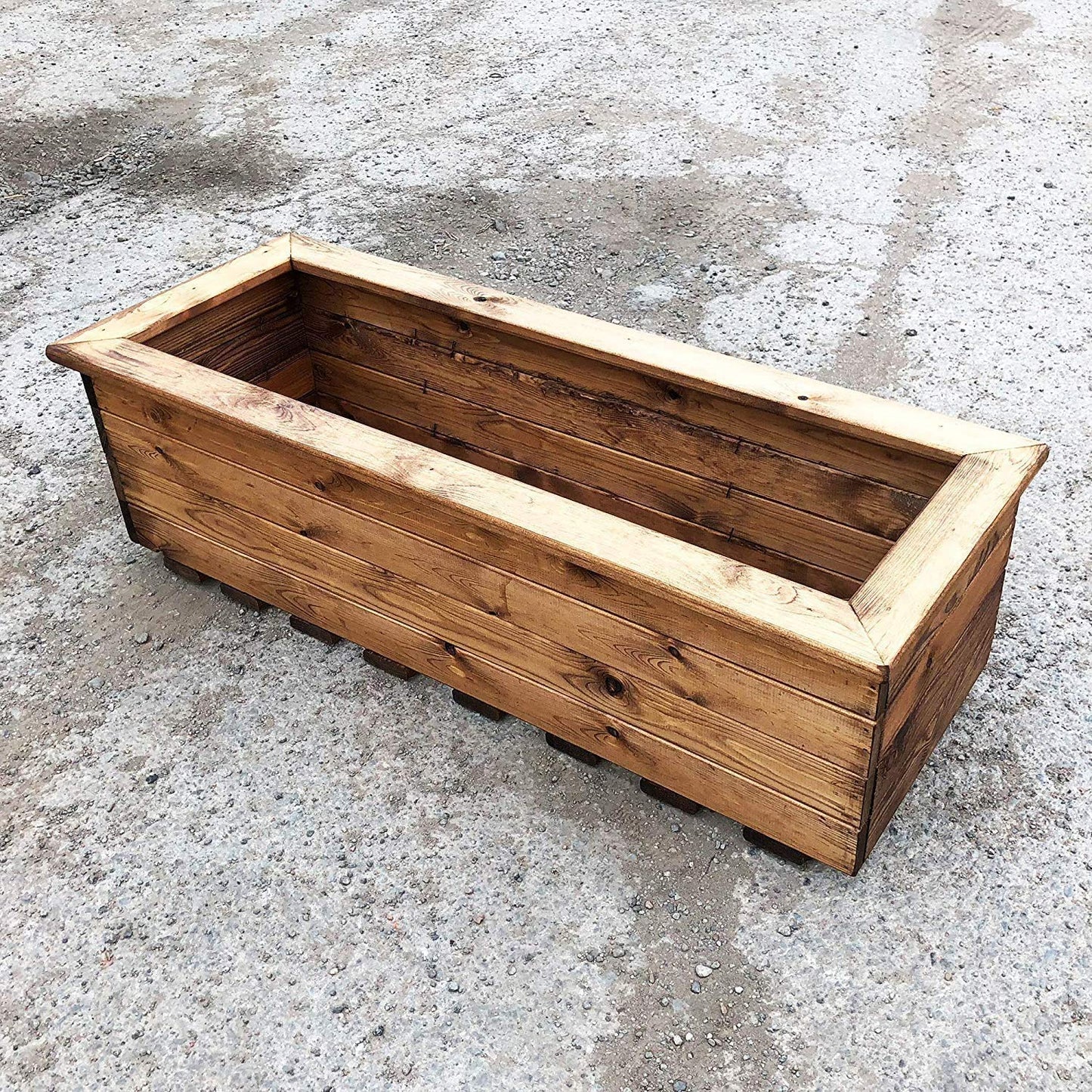 Simply Wood Trough Wooden Garden Planter – EXTRA LARGE PLUS – Sale!!! I