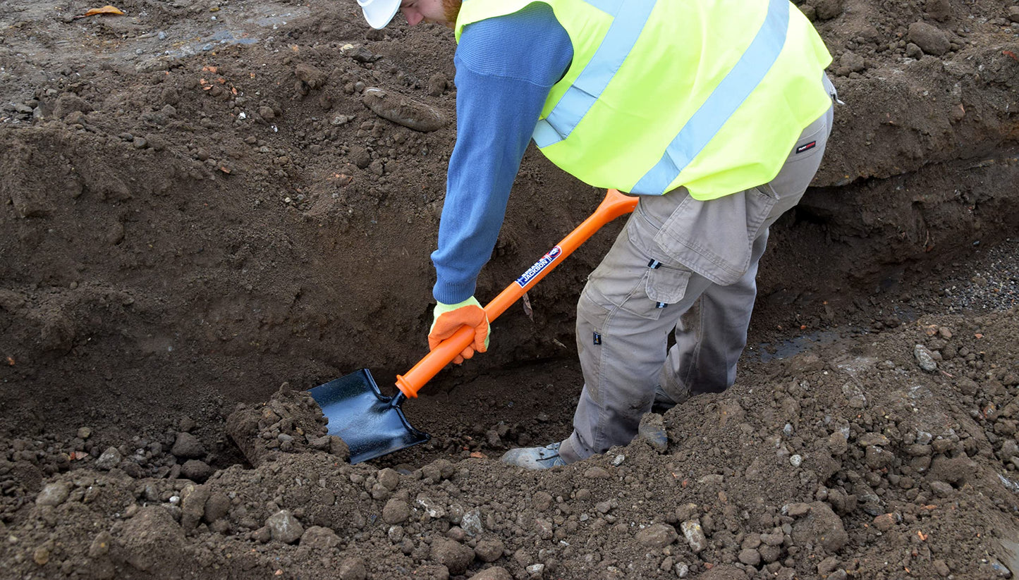 Spear & Jackson 2026PF/INS Insulated Trenching Shovel, Blue