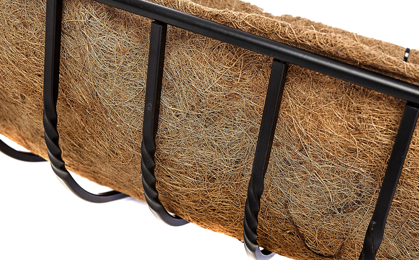 RUDDINGS WOOD 122cm (48") Large Window Box Metal Rectangular Flower Trough Containers - Outdoor Wall Garden Basket Planter Boxes