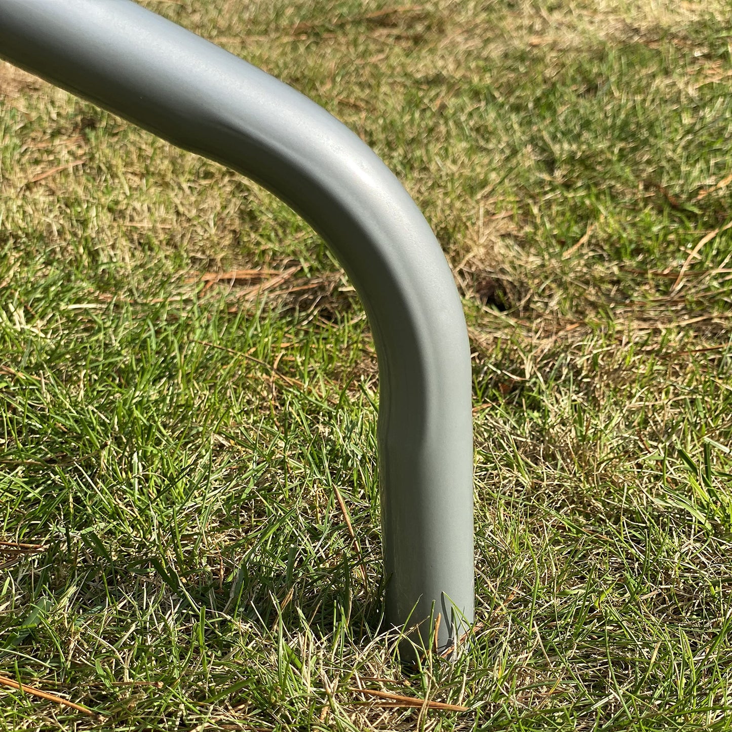 Selections Glass Top Round Garden Table for 6 Piece Patio Furniture