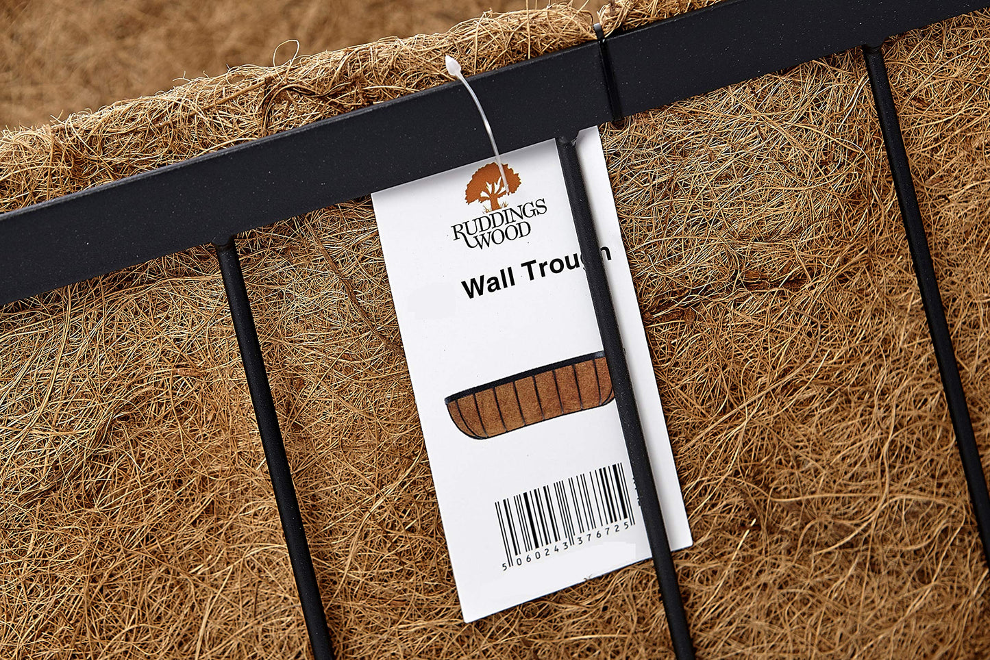 RUDDINGS WOOD Set of 2 x 36" (91cm) Large Metal Window Boxes - Garden Flower Wall Baskets - Wall Trough - Outdoor Hanging Window Sill Planters