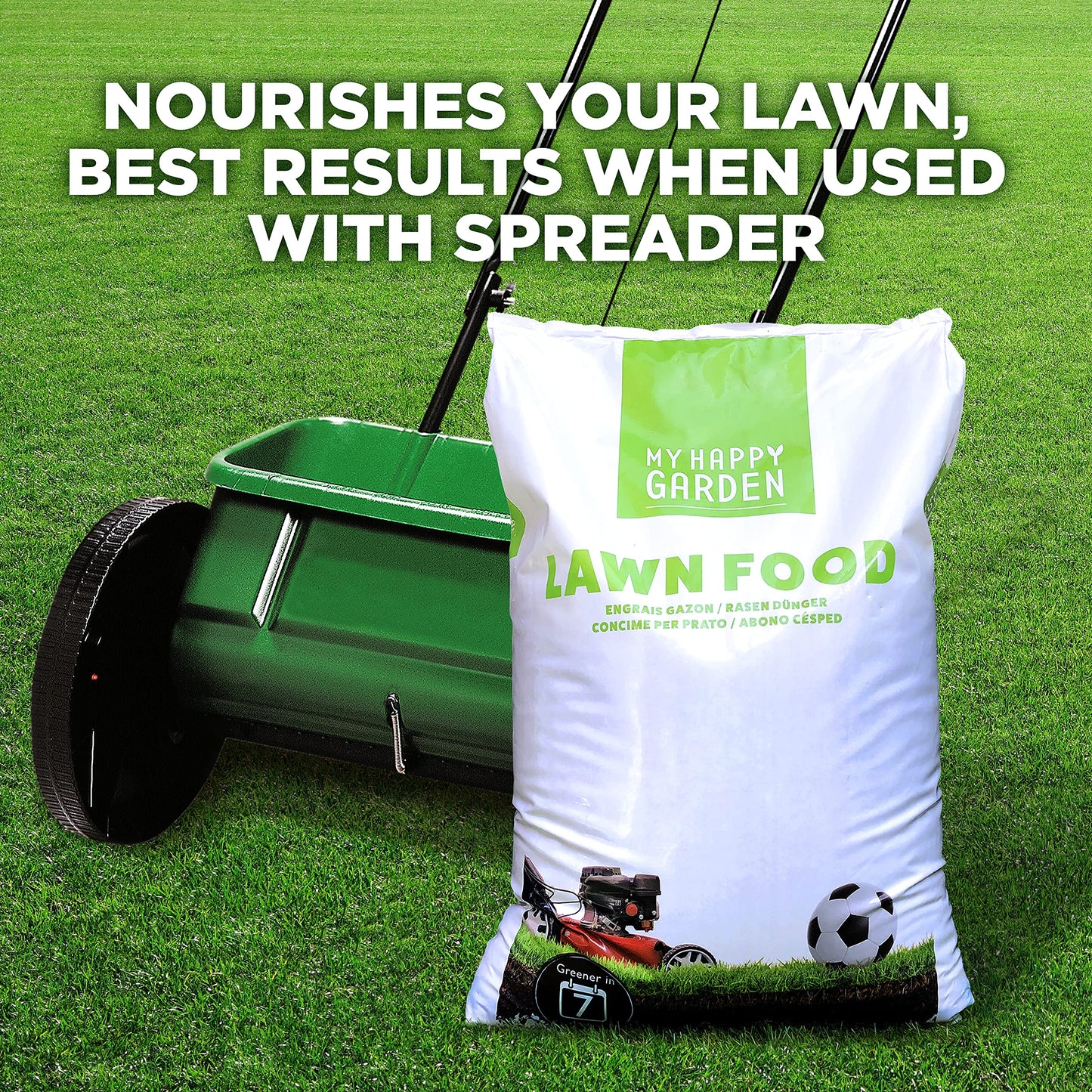 My Happy Garden 119966 Lawn Food, 400 m2