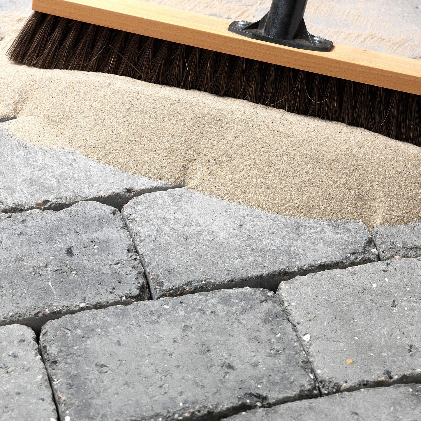 Dansand No Grow 20kg Easy Fix Brush in Jointing Paving Sand | Sand For Patio, Block Paving Sand, Suitable for All Paving Types - Grey