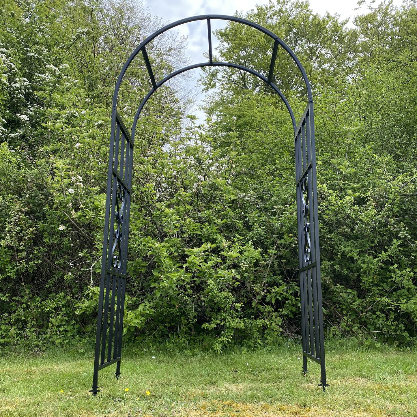 Selections Metal Amalfi Garden Arch