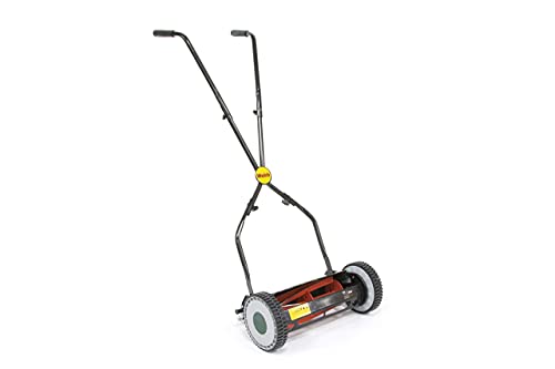 Webb WEH30 Hand Push Cylinder Lawnmower – 30cm Cut, 4 Heights, 17L Box