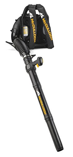 McCulloch GB 355 BP Backpack Leaf Blower: 1500 W Engine Power, 46cc, 355 Km/h Blow Speed, Variable Speed, Full Anti-Vibration System, Cruise Control, with Backpack Included